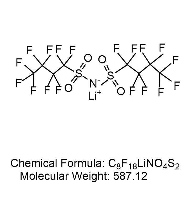 ≥99.0% Lithium Bis(1,1,2,2,3,3,4,4,4-nonafluoro-1-butanesulfonyl) Imide